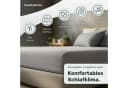 twenty:three® Bettlaken Lyocell Spannbettlaken Light Gray, 100% TENCEL™ Lyocell, 90 x 200 Bild 1