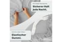 twenty:three® Bettlaken Lyocell Spannbettlaken Light Gray, 100% TENCEL™ Lyocell, 90 x 200 Bild 4