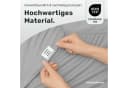 twenty:three® Bettlaken Lyocell Spannbettlaken Light Gray, 100% TENCEL™ Lyocell, 90 x 200 Bild 5