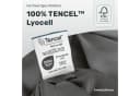 twenty:three® Kissenbezug Lyocell Dark Gray Atmungsaktiv Bild 4