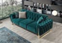 Villa Möbel Sofa Nova 3-Sitzer Beige Relax-/Bettfunktion Bild 1