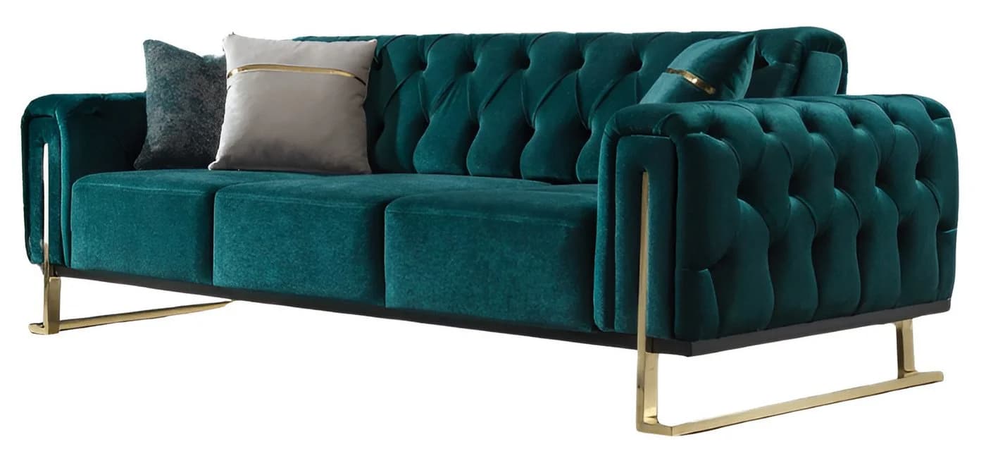 Villa Möbel Sofa Nova 3-Sitzer Beige Relax-/Bettfunktion - Bild 2