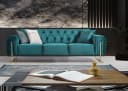 Villa Möbel Sofa Nova 3-Sitzer Beige Relax-/Bettfunktion Bild 3