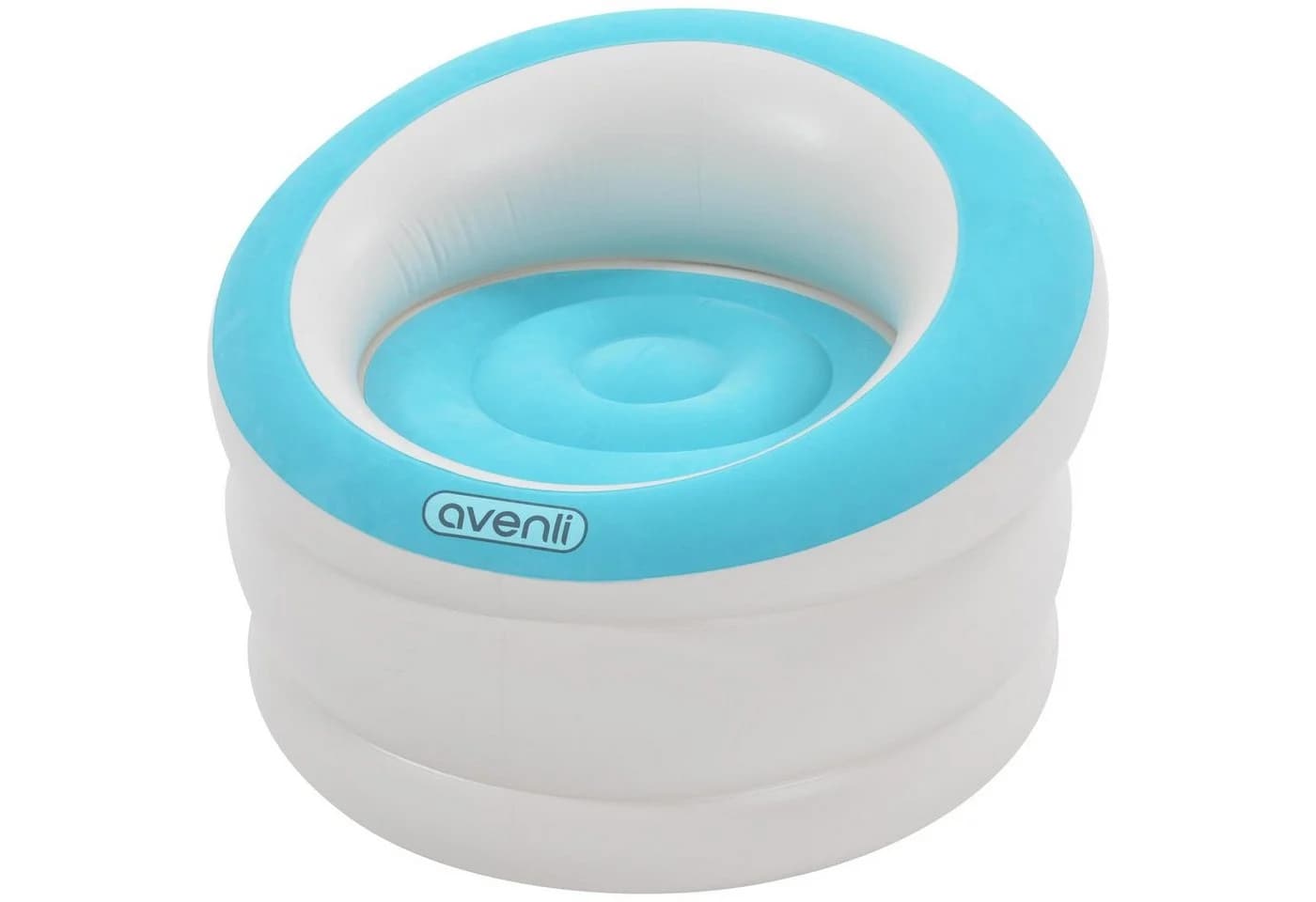 Avenli Luftsessel Aufblasbar Blau PVC Wasserabweisend - Bild 2