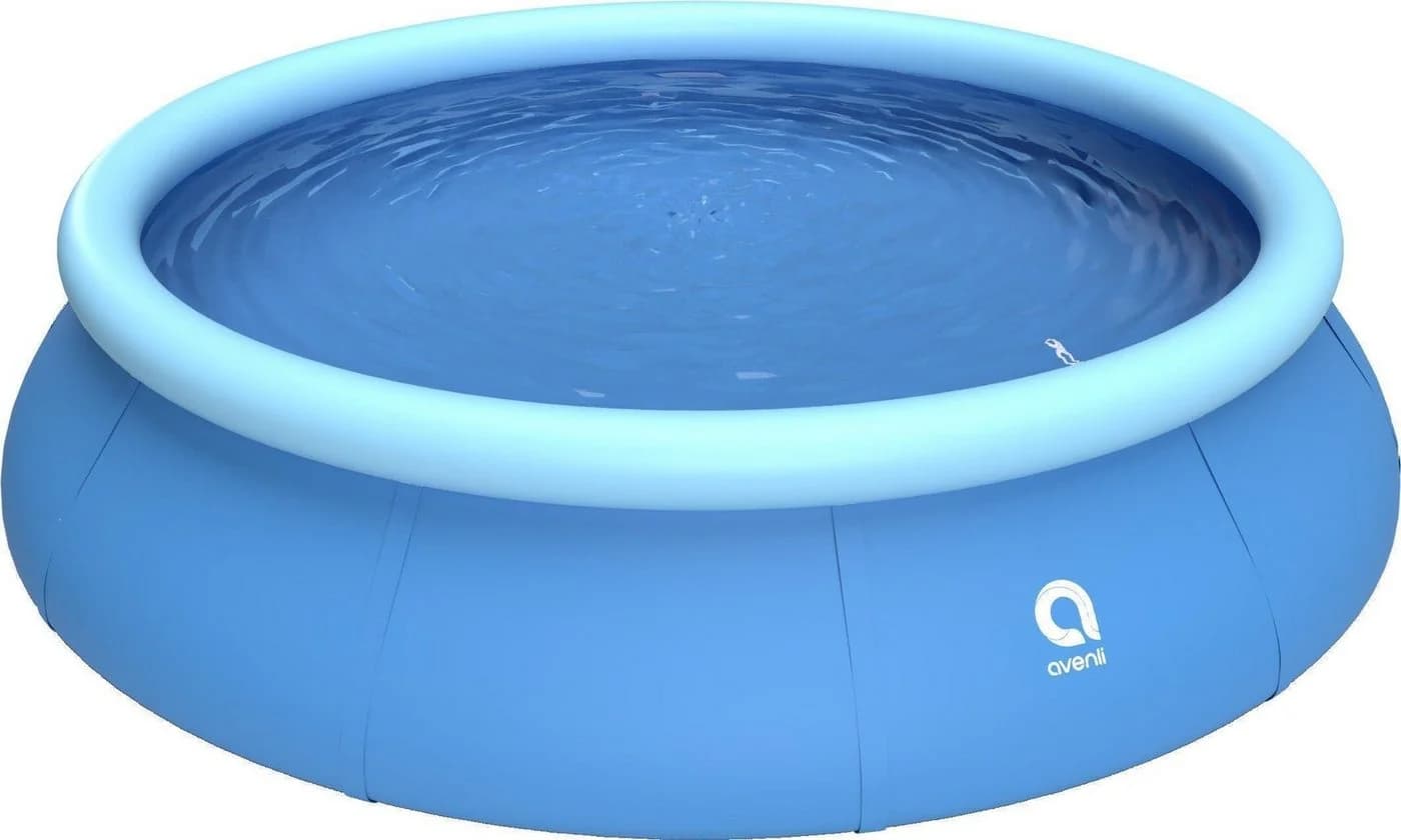 Avenli Quick-Up Pool Prompt Set Rundpool Ø 366 x 91 cm Blau - Bild 2
