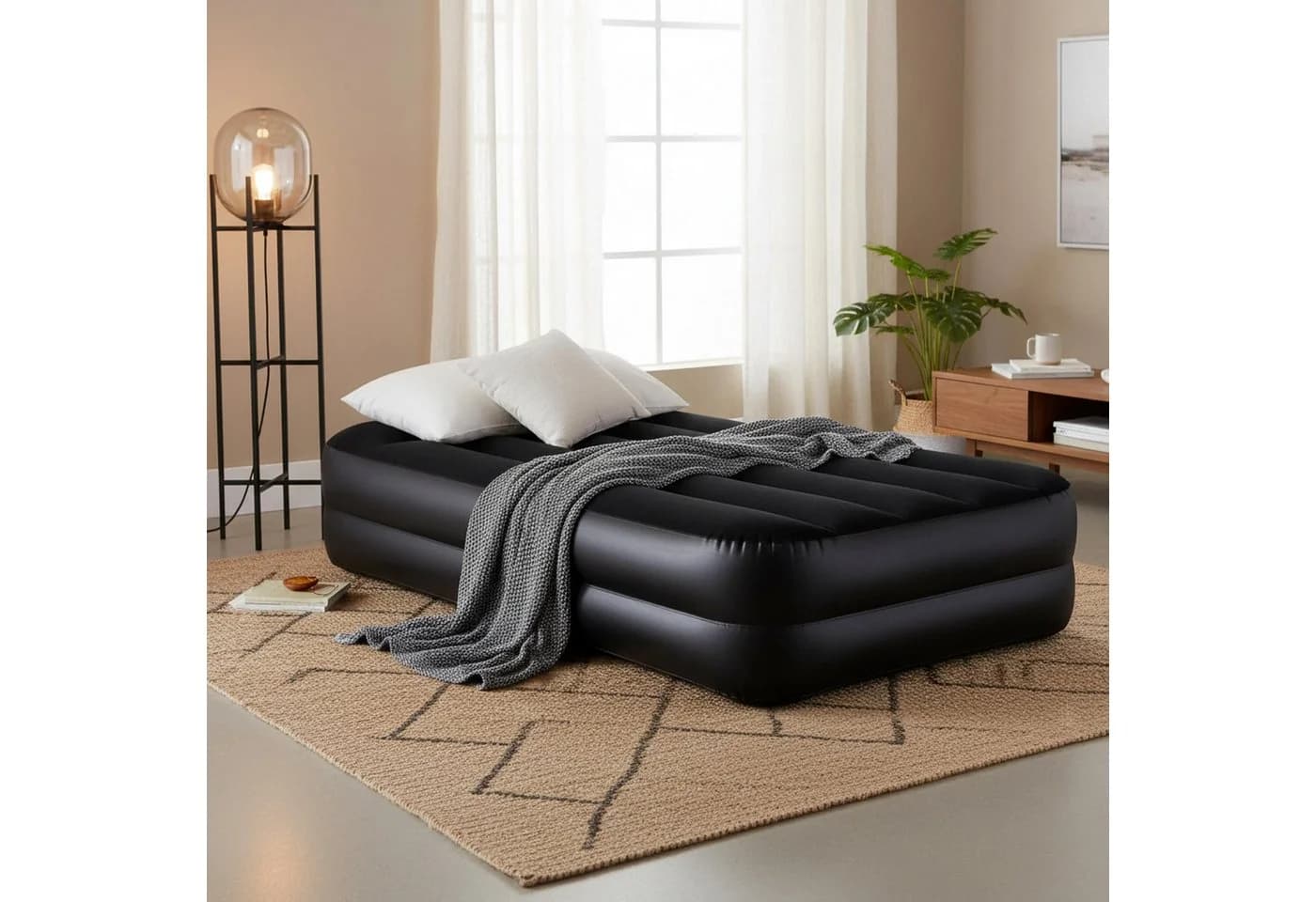 Avenli Luftbett Luftmatratze Selbstaufblasend 195x96x46cm - Bild 4