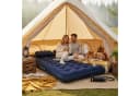 Avenli Luftbett Luftmatratze Camping 203x152x22cm mit Pumpe Bild 3