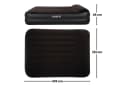 Avenli Luftbett mit Elektropumpe Queen-Size Schwarz Bild 4