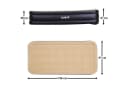 Avenli Luftmatratze mit Elektropumpe Beige/Schwarz Bild 5