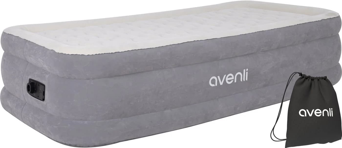 Avenli Luftbett Luftmatratze Selbstaufblasend 1 Person 191x99x46cm - Bild 2