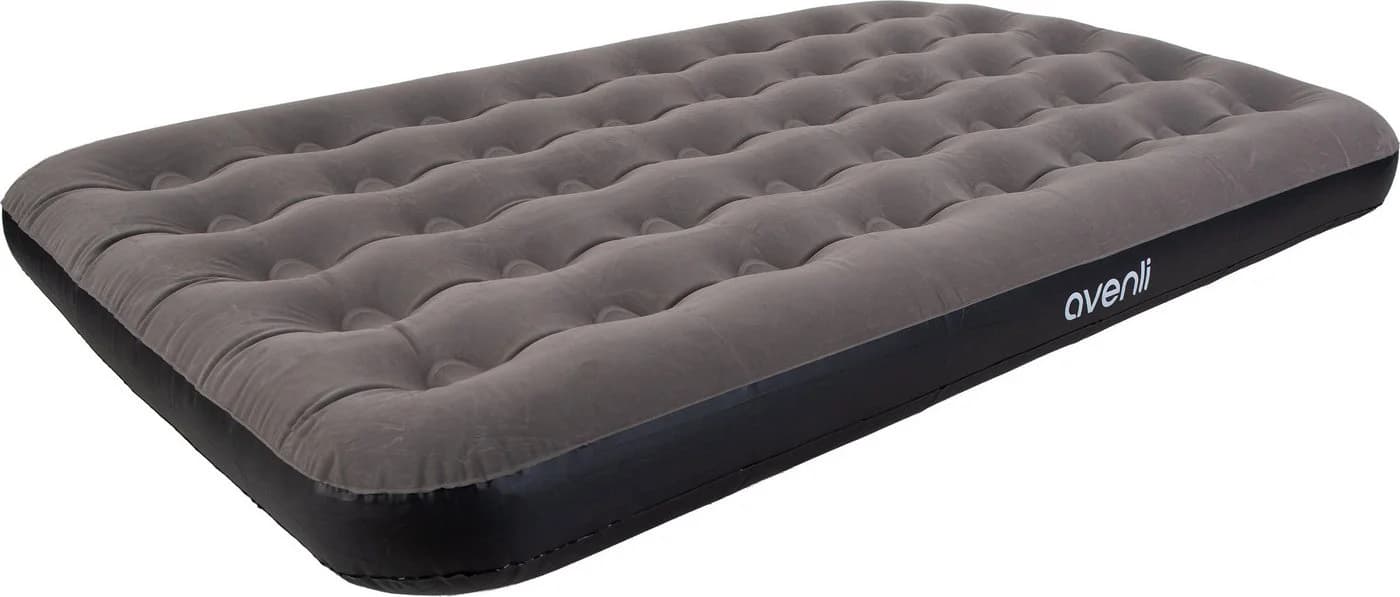 Avenli Luftmatratze Double-Size grau mit beflockter Oberfläche - Bild 2
