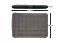 Avenli Luftmatratze Double-Size grau mit beflockter Oberfläche Bild 5