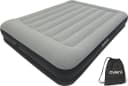 Avenli Luftmatratze Queen-Size mit Elektropumpe grau/schwarz Bild 2