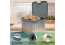 YourCasa Biomülleimer Edelstahl 4,3L mit Knopfdruck Bild 5
