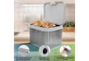 YourCasa Biomülleimer Edelstahl 4,3L mit Knopfdruck Bild 4