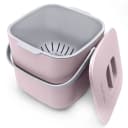 YourCasa Biomülleimer Küche Rosa Mit Sieb Spülmaschinenfest Bild 2