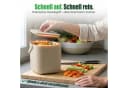 YourCasa Biomülleimer Küche mit Sieb & luftdichtem Deckel Bild 3