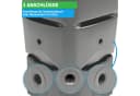 YourCasa Regentonne 120L Grau mit Standfuß Bild 5
