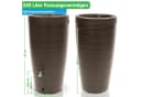 YourCasa Regentonne 240 Liter Aquasplash Braun Messing Wasserhahn Bild 4