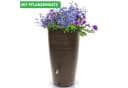 YourCasa Regentonne 240 Liter Aquasplash Braun Messing Wasserhahn Bild 5