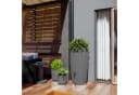 YourCasa Regentonne 240 Liter Grau mit Messinghahn Bild 4