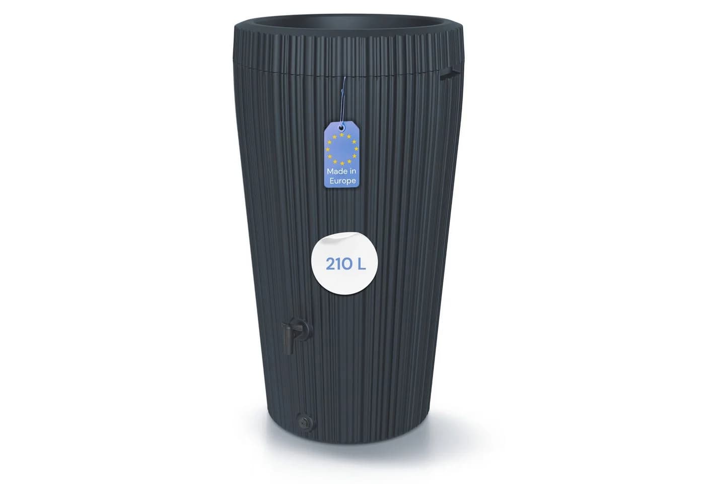 YourCasa Regentonne 210 Liter EcoVase Anthrazit - Bild 2