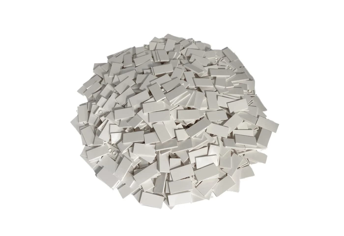 LEGO® 2x4 Fliesen Weiss 87079 - 100x Original Spielbausteine