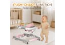 Bronea Lauflernhilfe 4in1 Gehfrei Baby Lauflernwagen Rosa Bild 5