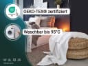 ZOLLNER Wohndecke 100% Baumwolle Leicht & Knitterarm Bild 1