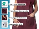 ZOLLNER Kochschürze 65% Polyester 35% Baumwolle Bild 1