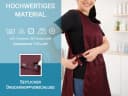 ZOLLNER Kochschürze 65% Polyester 35% Baumwolle Bild 3
