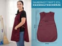 ZOLLNER Kochschürze 65% Polyester 35% Baumwolle Bild 4