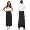 ZOLLNER Kochschürze Schwarz 65% Polyester 35% Baumwolle Bild 2
