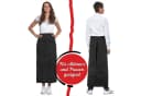 ZOLLNER Kochschürze Schwarz 65% Polyester 35% Baumwolle Bild 3