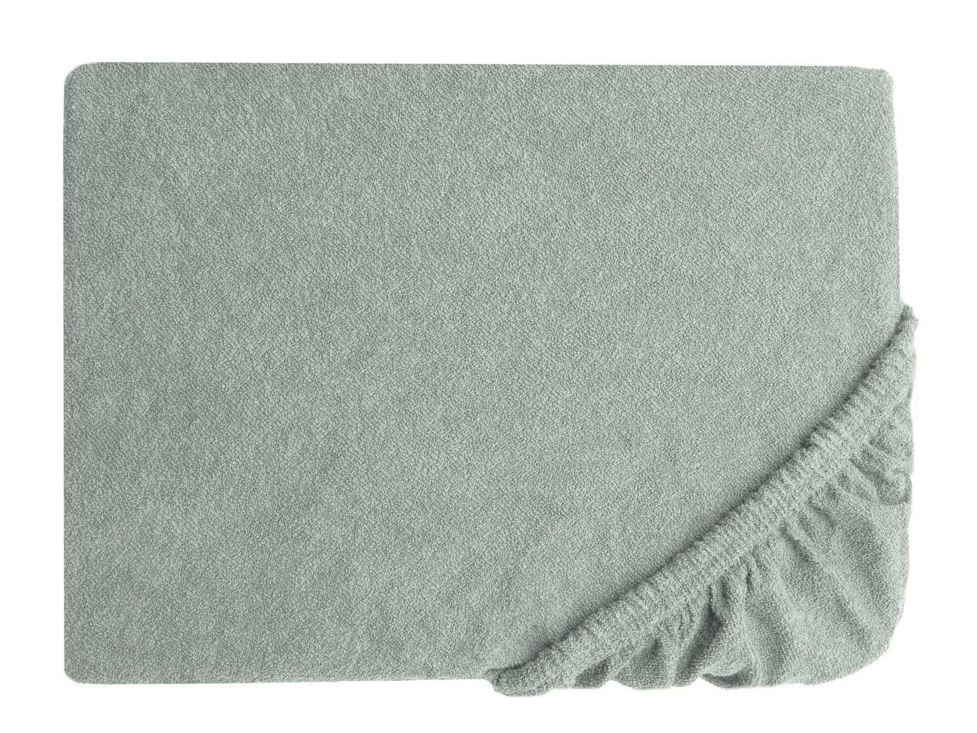 ZOLLNER Liegenauflage hellgrau 70x200 cm Baumwolle Polyester - Bild 2