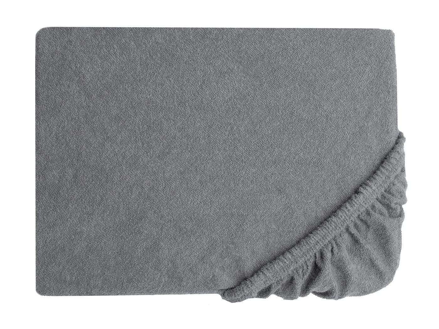 ZOLLNER Liegenauflage Grau 70x200 cm Baumwolle Polyester - Bild 2