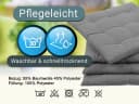 ZOLLNER Stuhlkissen Schwarz-Weiß-Gestreift mit Bindebändern Bild 4