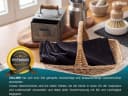 ZOLLNER Geschirrtuch Set 4-tlg Schwarz 100% Leinen Bild 5