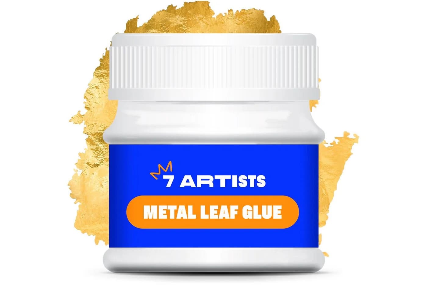 7 Artists Bastelkleber Anlegemilch Blattgold Kleber auf Wasserbasis 50ml - Bild 2