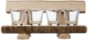 Deggelbam Schnapsbank Holzbank mit 4 Stamperl Bild 3