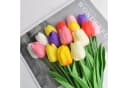Deggelbam Kunstblumenstrauß 12 Stück Tulpen Seidenblumen Bild 4