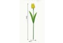 Deggelbam Kunstblumenstrauß 12 Stück Tulpen Seidenblumen Bild 5
