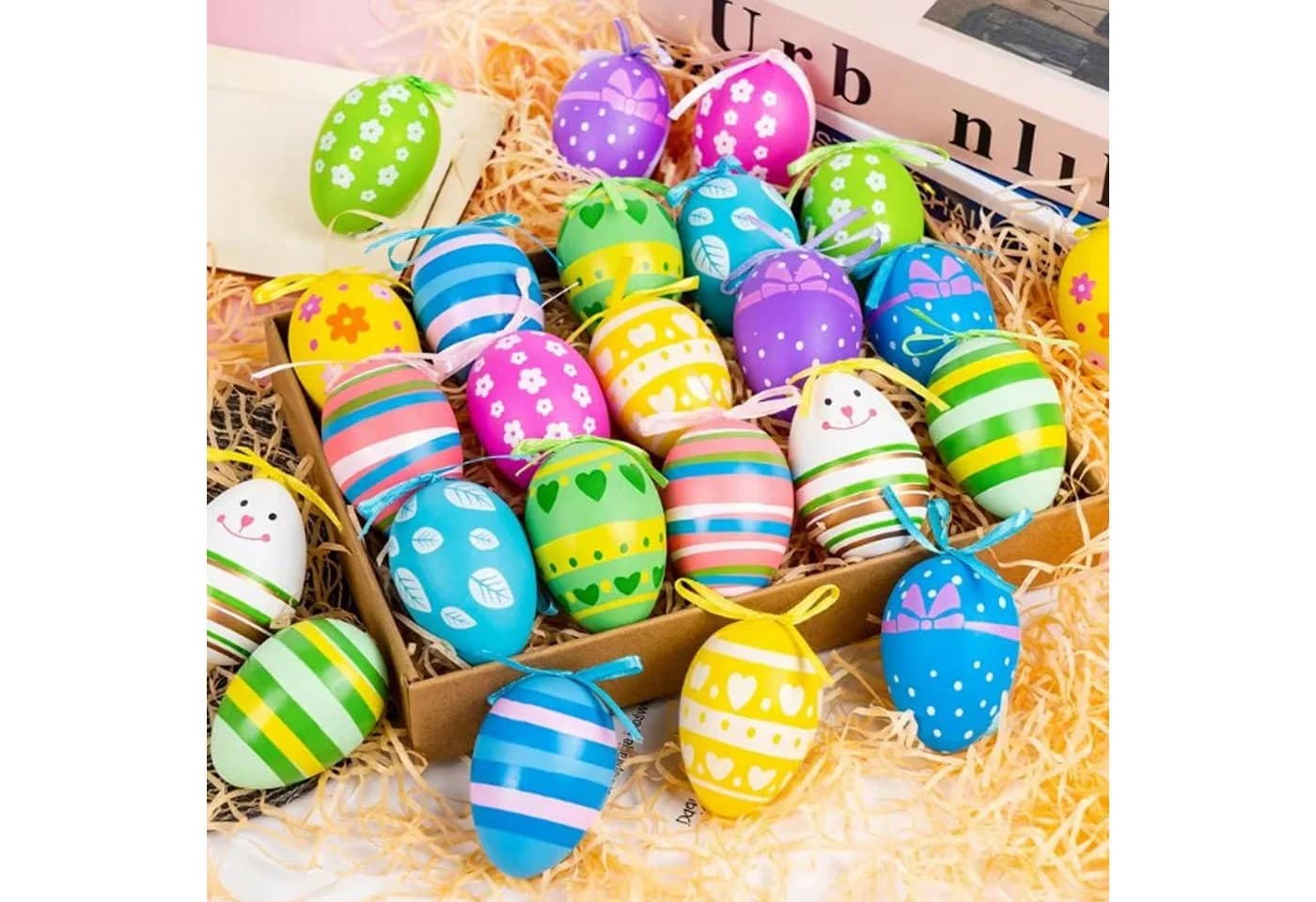 Deggelbam Osterei 20x Ostereier zur Dekoration für Ostern - Bild 3