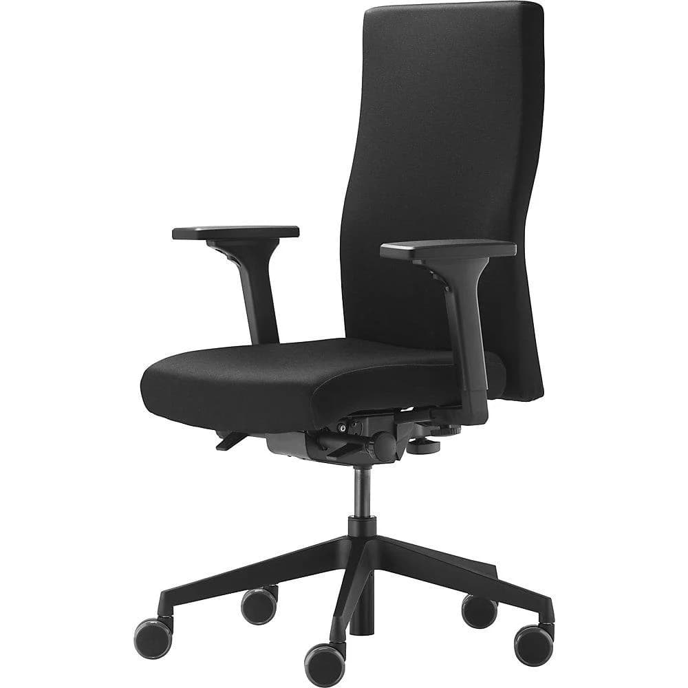 Dauphin Bürodrehstuhl To-strike Comfort Pro Schwarz