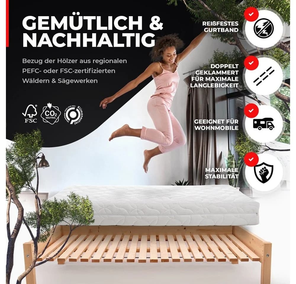 TUGA-Holztech Rollrost 500kg Belastbar Stabil - Bild 3