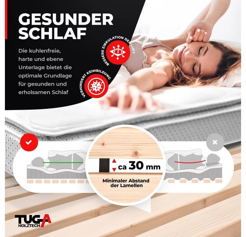 TUGA-Holztech Rollrost 500kg Belastbar Stabil - Bild 4