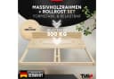 Rollrost Lattenrost inkl. Auflagerrahmen 90x200 cm TUGA-Holztech Bild 1