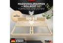 Rollrost Lattenrost inkl. Auflagerrahmen 80x200 cm TUGA-Holztech Bild 1