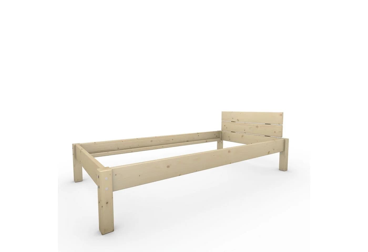 TUGA-Holztech Massivholzbett Pfostenbett