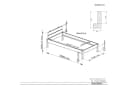 TUGA-Holztech Massivholzbett Pfostenbett Bild 4